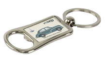 Morris Minor 4dr saloon Series II 1954-56 Bottle Opener Keyring